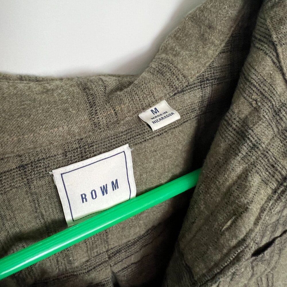 Rowm green button down size‎ M - Picture 6 of 7
